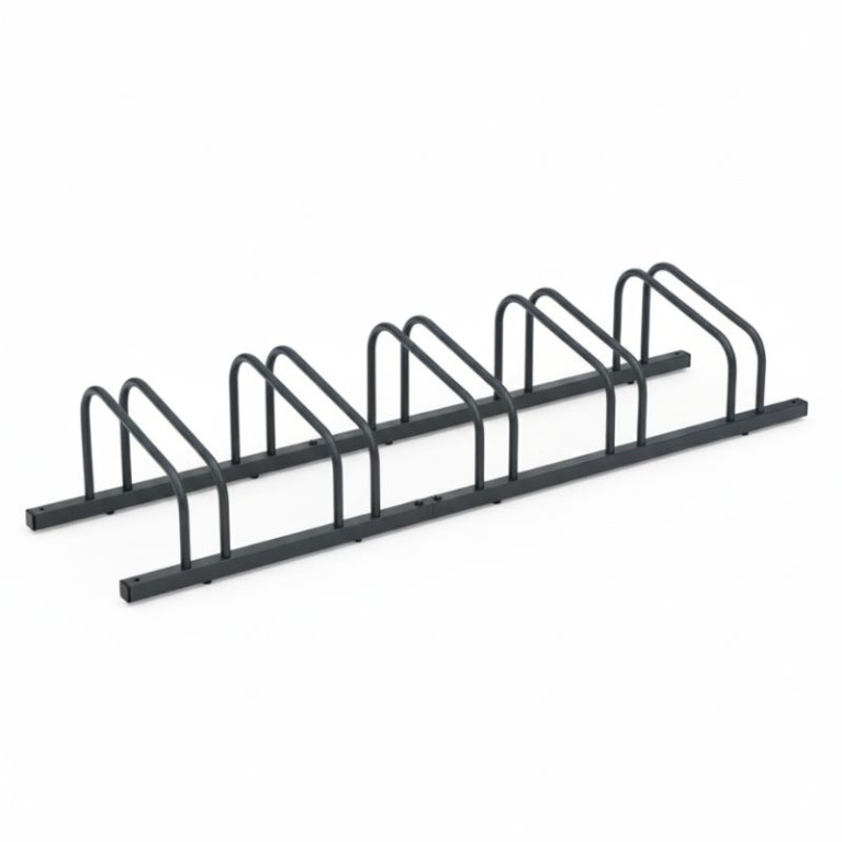 Fietsenrek 5 Fietsen Base Zwart