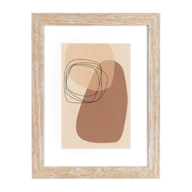Fotolijst Capella Crème A1 (59,4x84,1 cm) - Art Print en Passe Partout