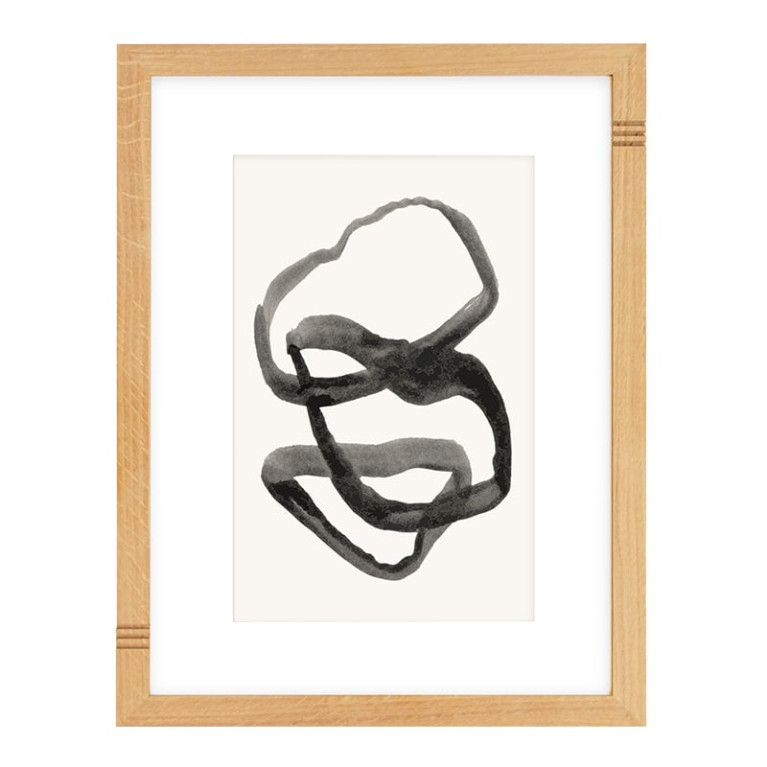 Vintlux Fotolijst Naesby Thin - Eiken Ongelakt A2 - Art Print en Passe Partout