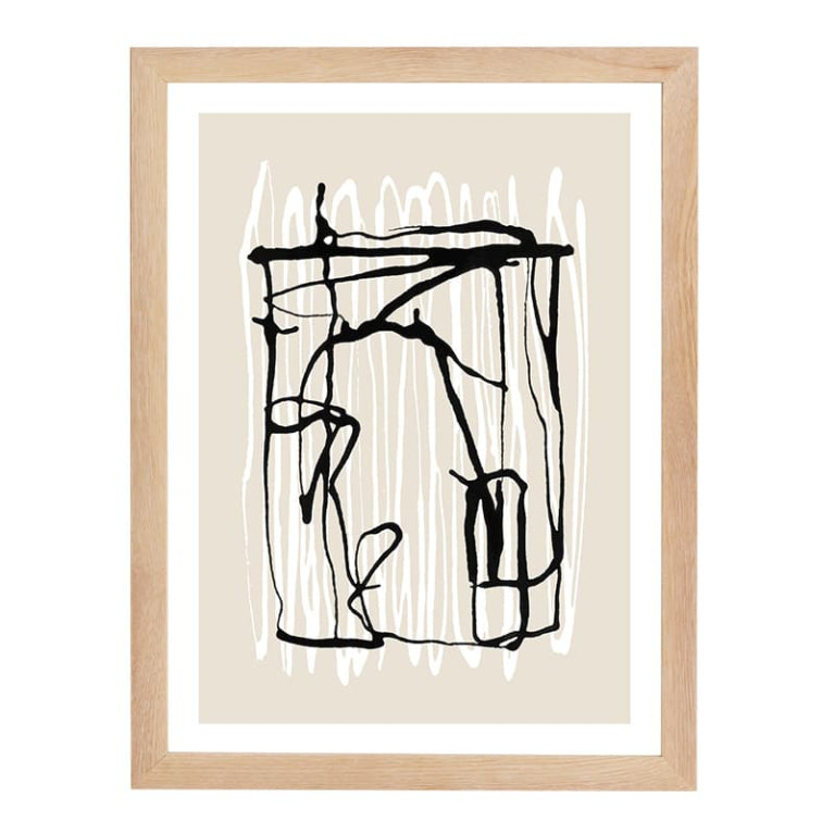 Vintlux Fotolijst Nordby Raised - Essen Ongelakt 20x30 cm