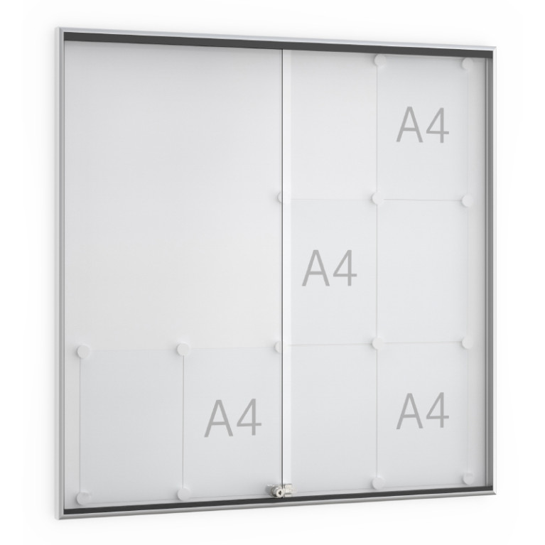 Informatiekast Binnen Schuifdeur 12x A4 Basic