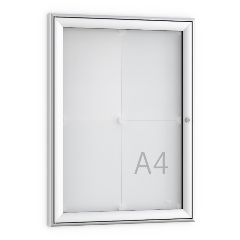Informatiekast Buiten Draaideur 4x A4 Basic