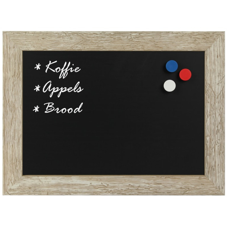 Krijtbord Magnetisch Capella Crème 30x40 cm
