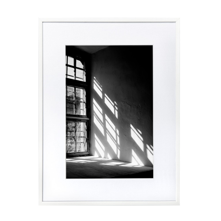 Wissellijst Wit 40x50cm met print