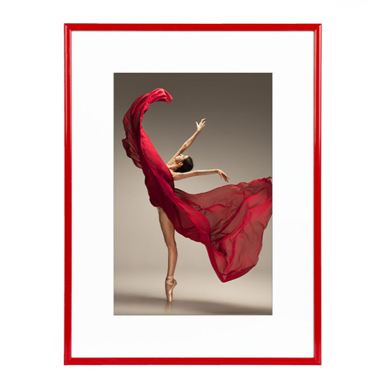 Wissellijst Rood A1 - Art Print en Passe Partout