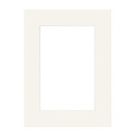 Passe Partout Gebroken Wit 20x25 cm - Voorkant