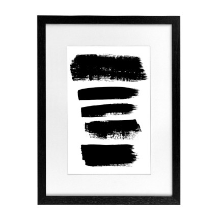 Wissellijst Hout Zwart Breed 18x24cm - Art en Passe Partout
