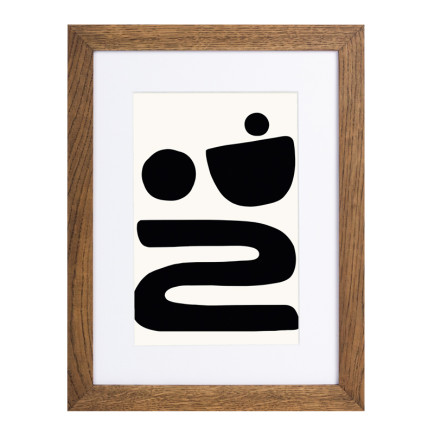 Vintlux Fotolijst Vesterby Massive - Eiken Donker 50x60 cm 