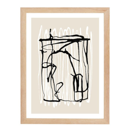 Vintlux Fotolijst Nordby Raised - Essen Ongelakt 50x60 cm