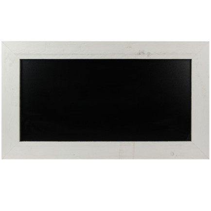 Krijtbord Steigerhout Wit 40x70cm