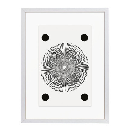 Wissellijst Hout Wit A3 cm - Art Print en Passe Partout