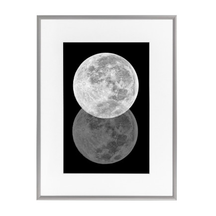 Wissellijst Budget Zilver A3 met print