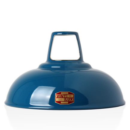 Vintlux 1933 Petrol Blue - Ø 30 cm - losse kap