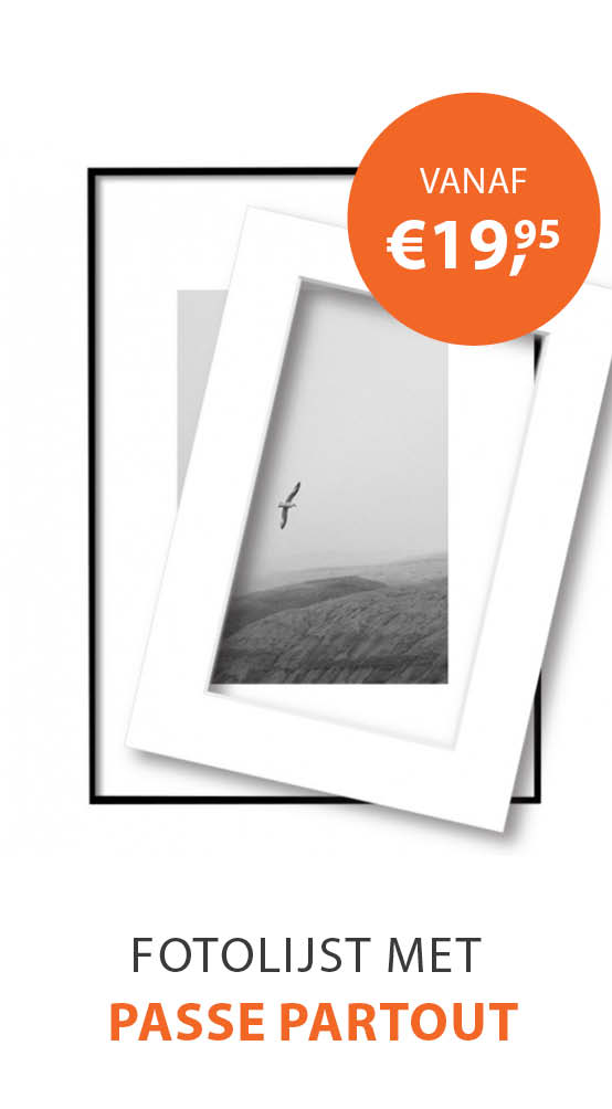 Fotolijsten met passe partout actie